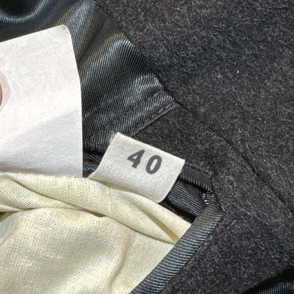 Il Telaio Mens Cashmere Wool Coat Sz 40R Charcoal Gray Luxury Business Old Money - Picture 16 of 16